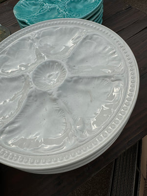 French Oyster Plates, S/6