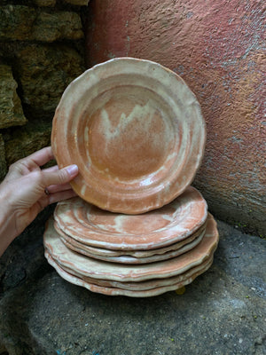 French Earthenware Plates