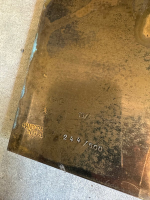 Italian Brass Fish Plaques
