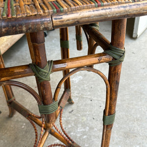 French Wicker Table