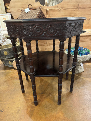 French Octagon Side Table