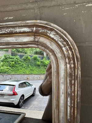 Silver Gilt Petit Louis Philippe Mirror