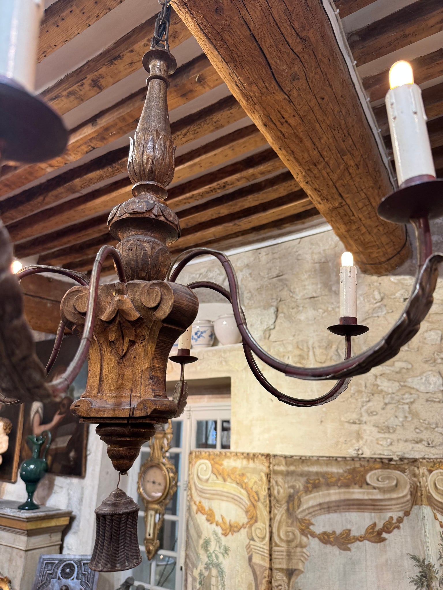 Pair Italian Chandeliers