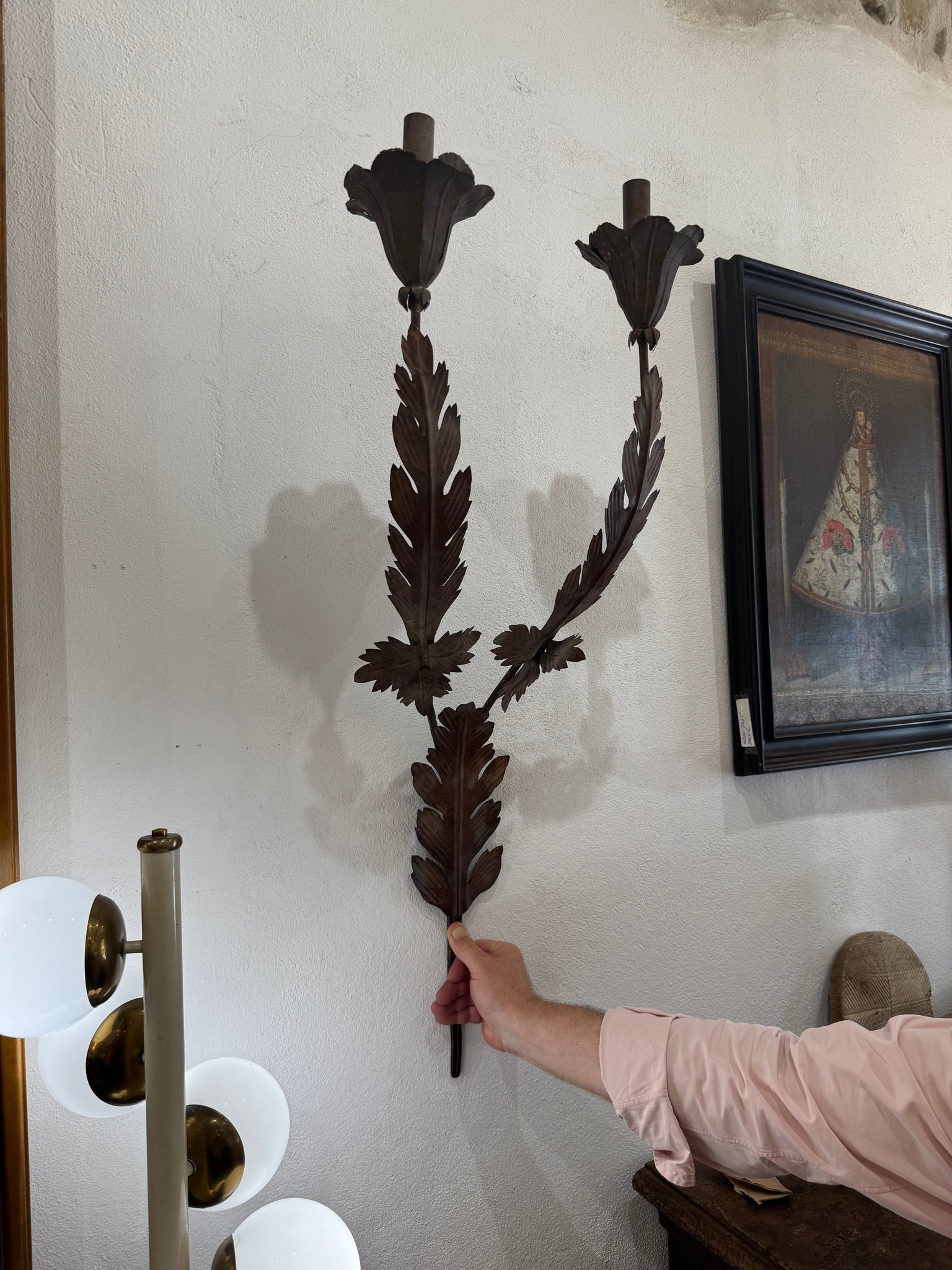Pair of French 18th Sconces