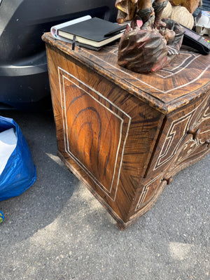 18th c German Painted Small Commode