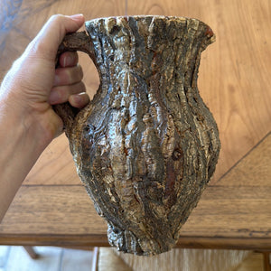 French Bark Pitcher and Cups