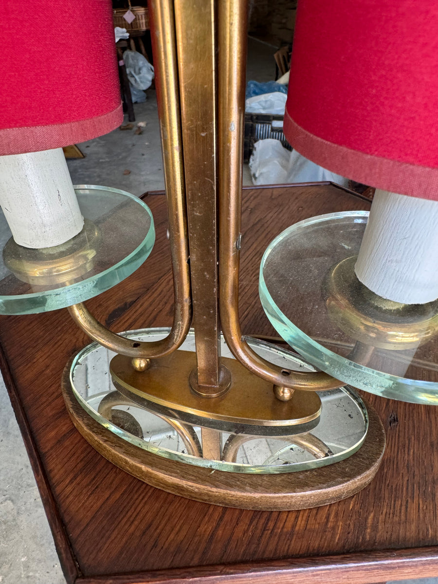 French Modern Library Lamp – HeatherCookAntiques