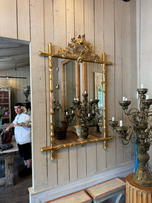 French Louis III Mirror