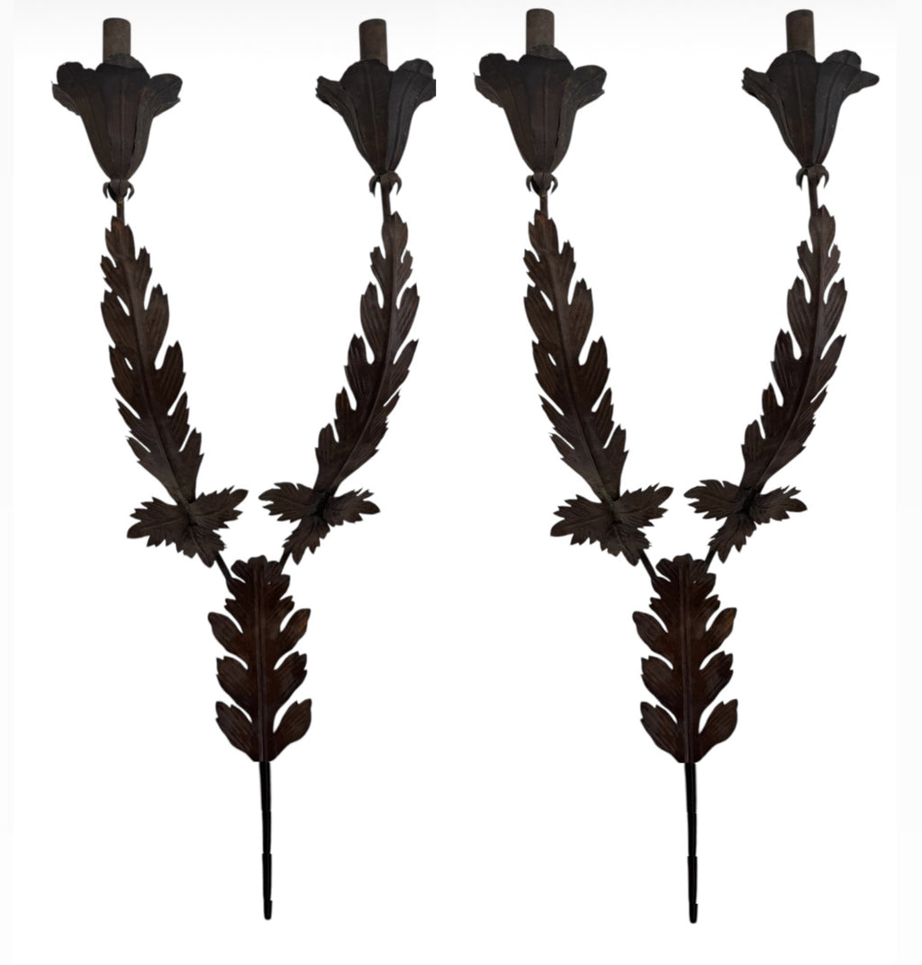 Pair of French 18th Sconces