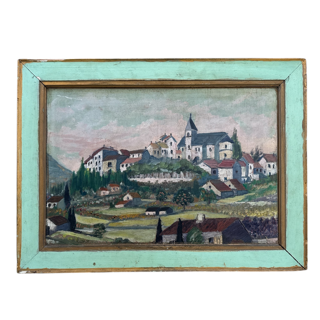 French Village Scene