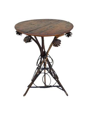 French Tramp Art Table
