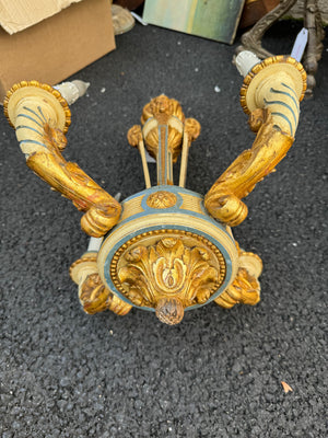 French Carved Chandelier