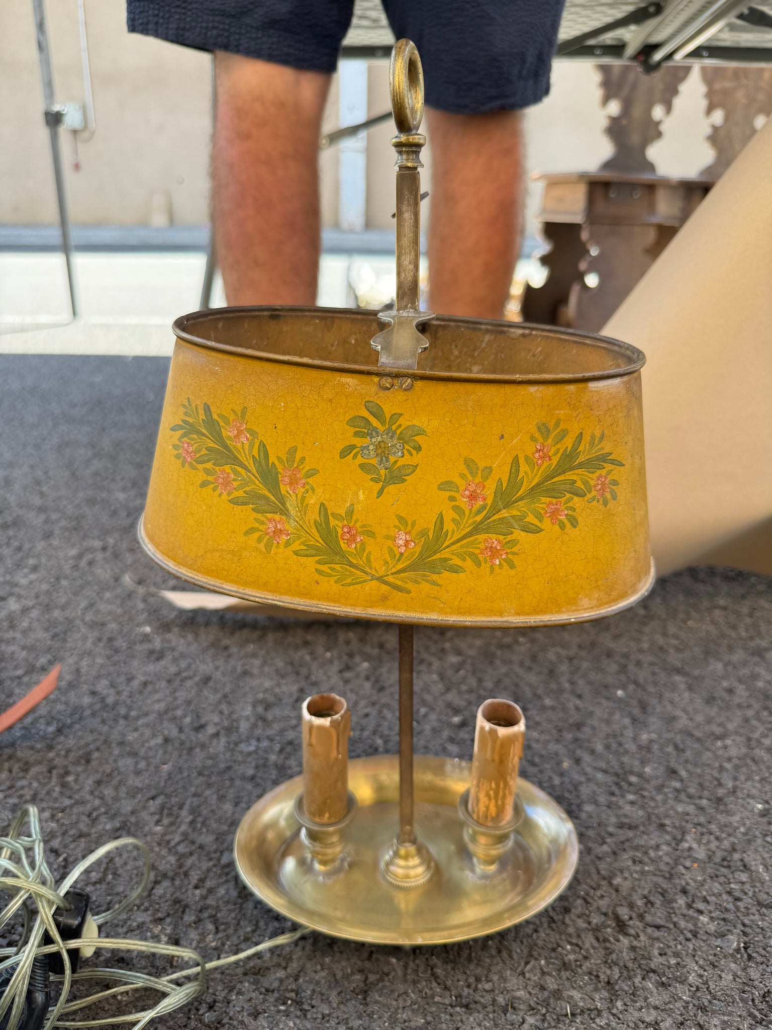 French Bouillette Lamp