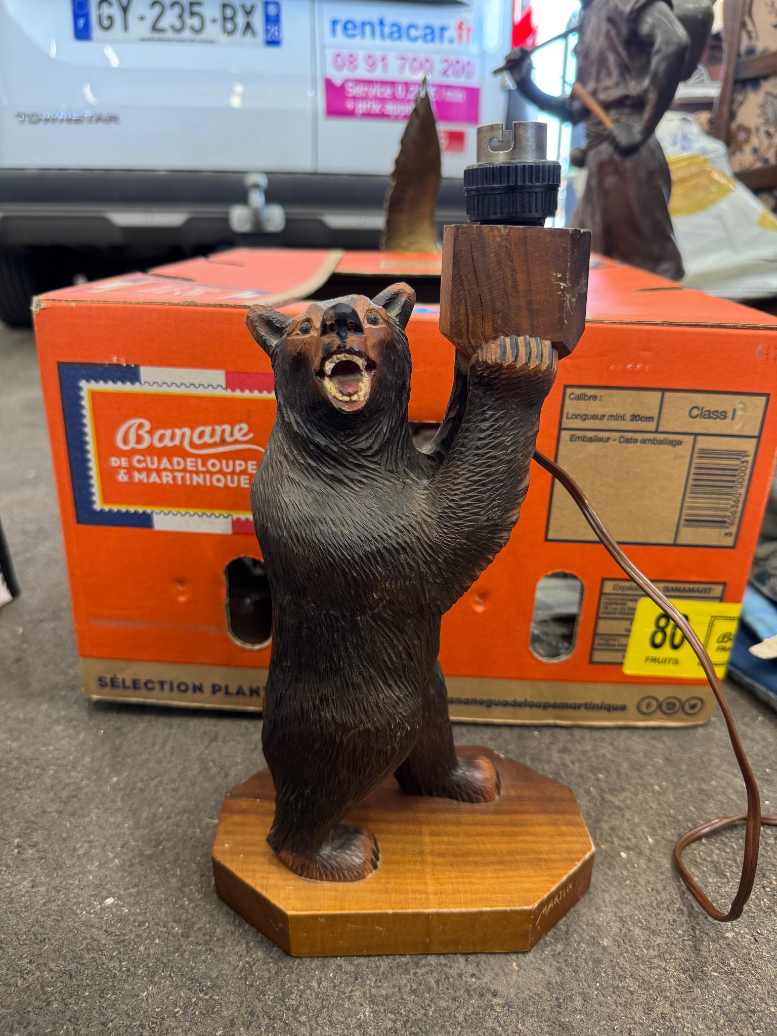 Black Forest Bear Lamp