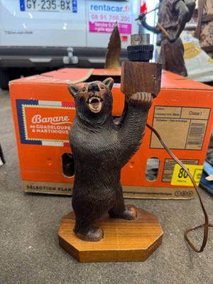 Black Forest Bear Lamp