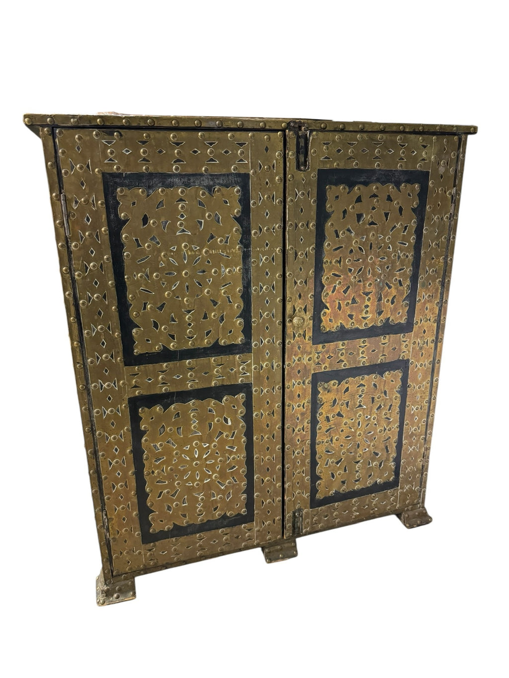 Italian Brass Cabinet