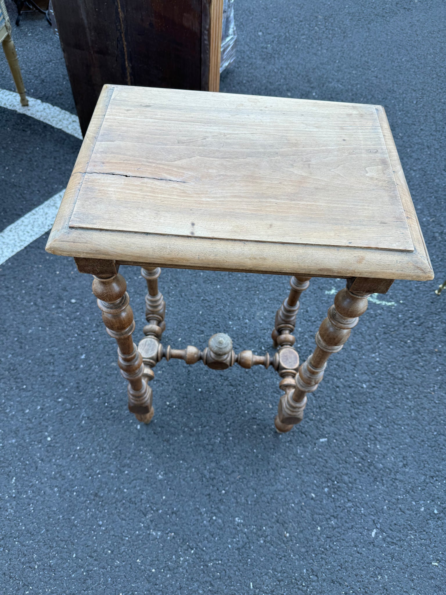 French 18th c Walnut Drink Table