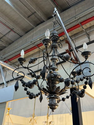 Italian Silver Chandelier