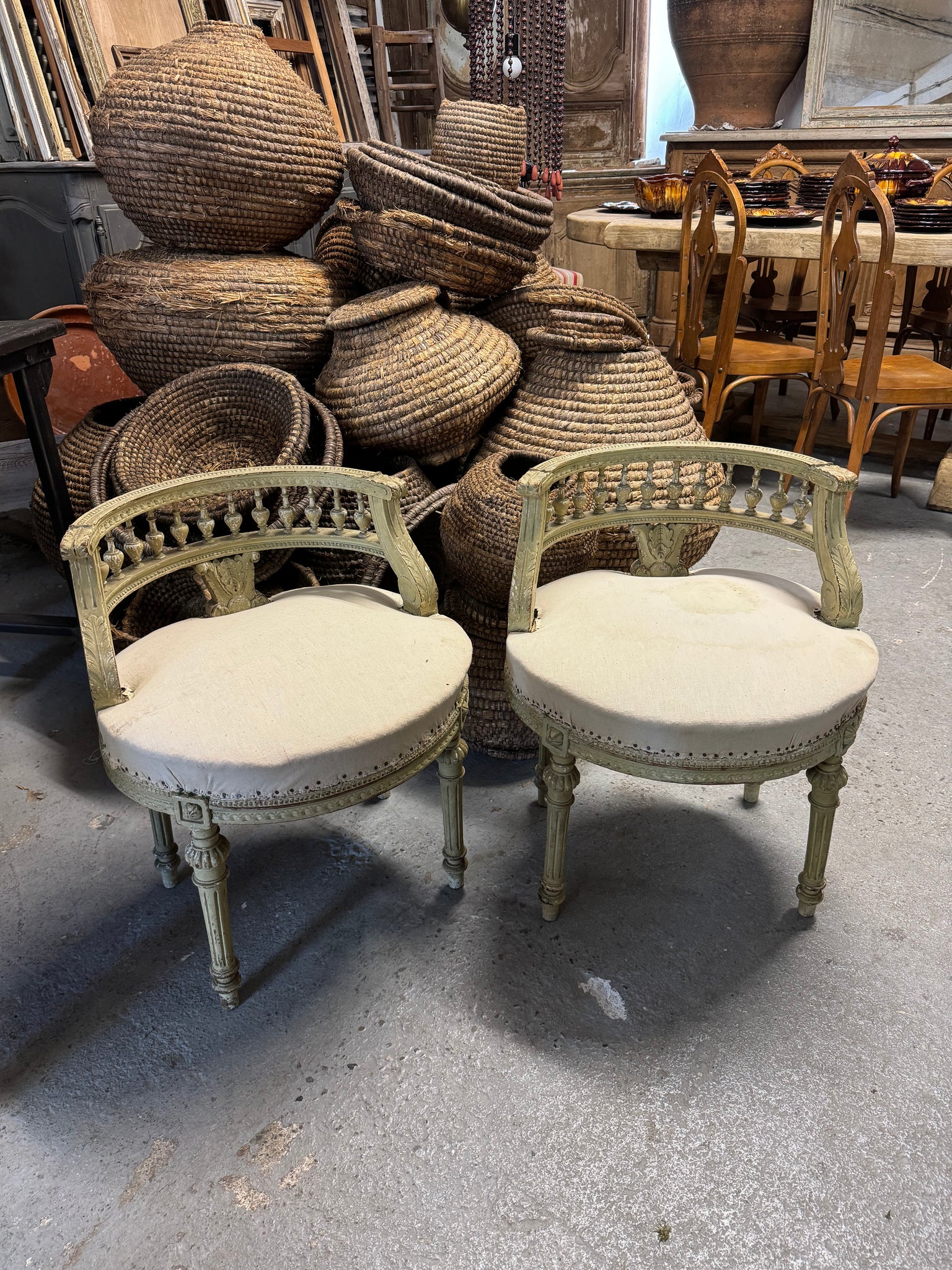 Louis XVI Style Vanity Chair