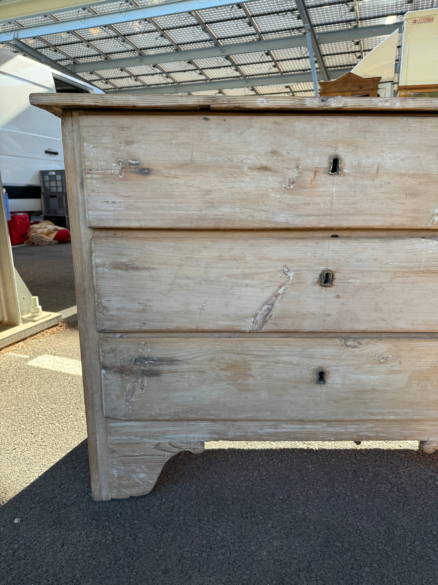 Spanish Bleached Chest of Drawers