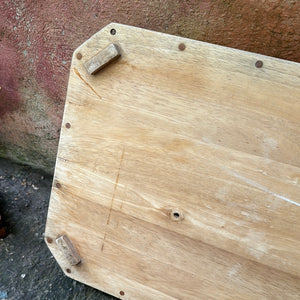 French Tray with Brass Gallery