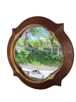 French Round Mirror