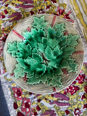 French Majolica Plate (11 avail)