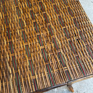 French Wicker Table