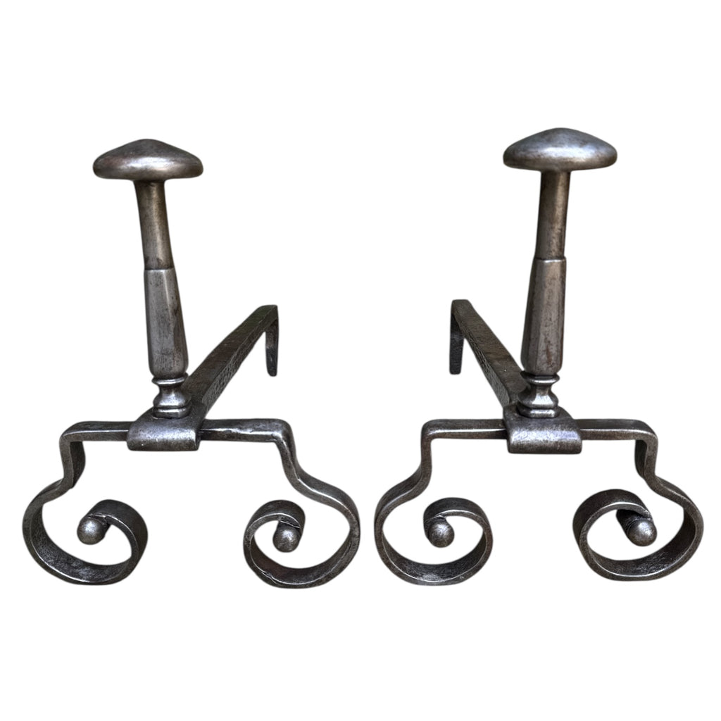 Pair French Andirons