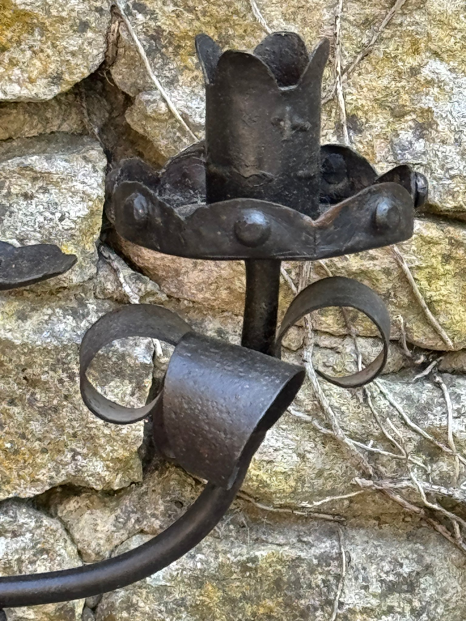 French Wrought Iron Candelabra