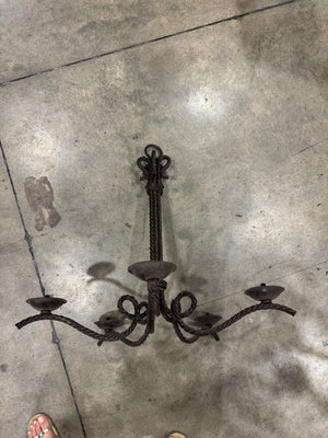 Italian Iron Chandelier