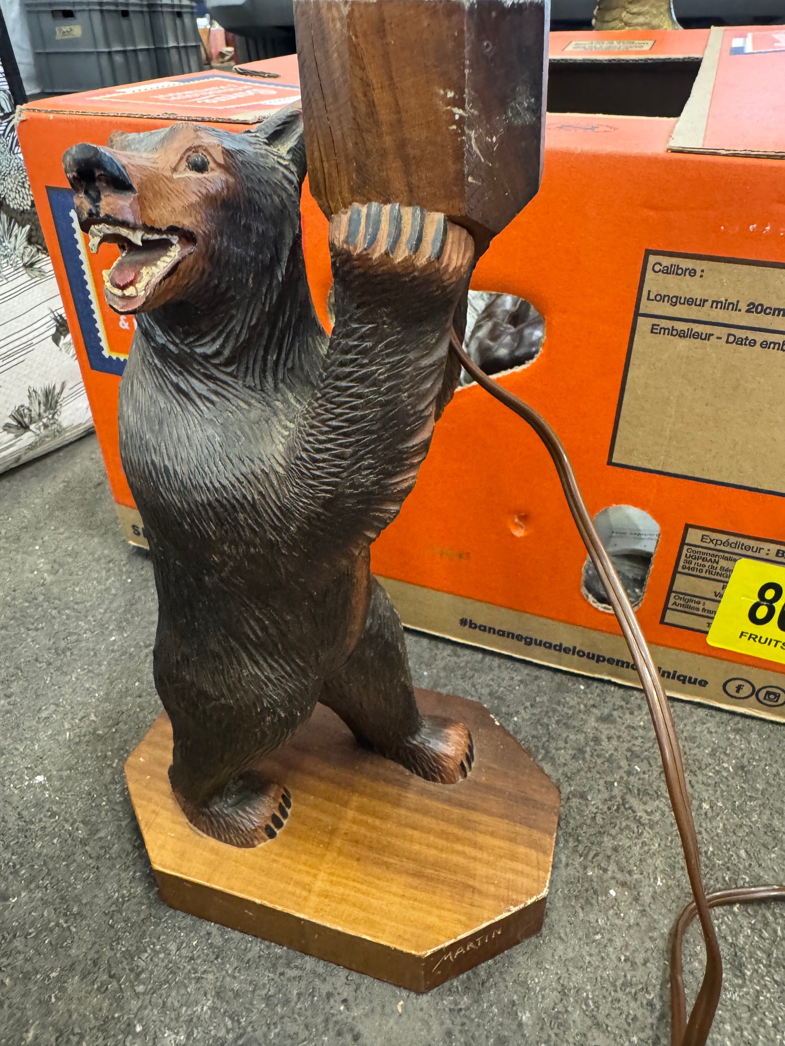 Black Forest Bear Lamp