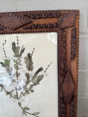 French Tramp Art Herbarium