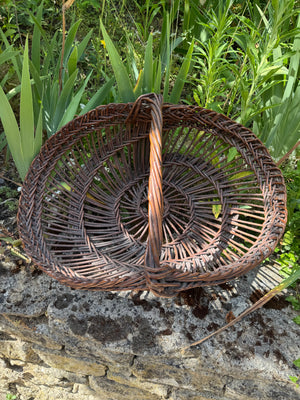 French Large Gathering Basket