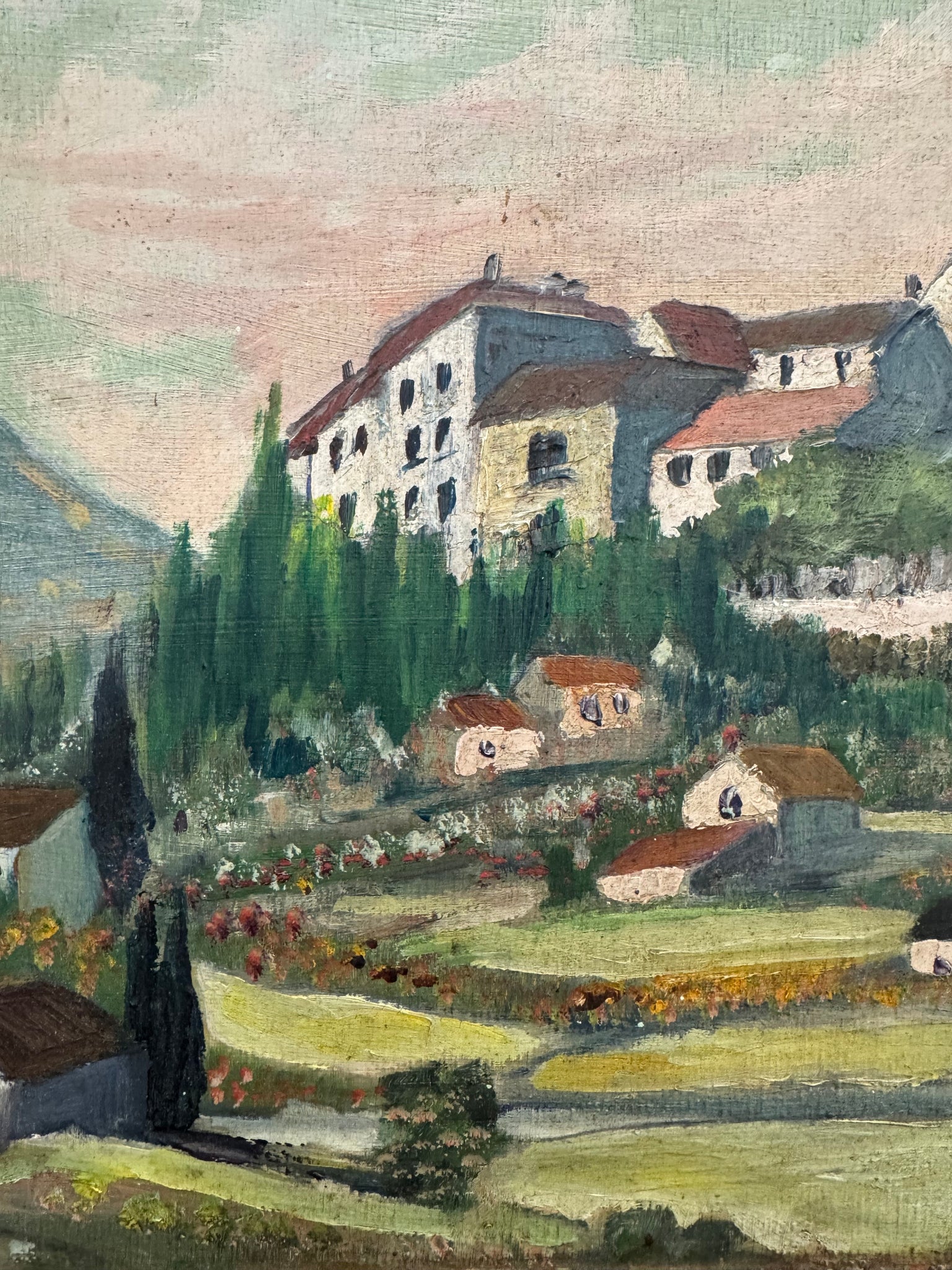 French Village Scene
