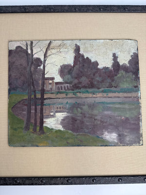 French Painting Newly Framed
