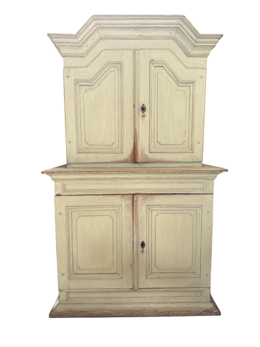 French 19th c Painted Cabinet
