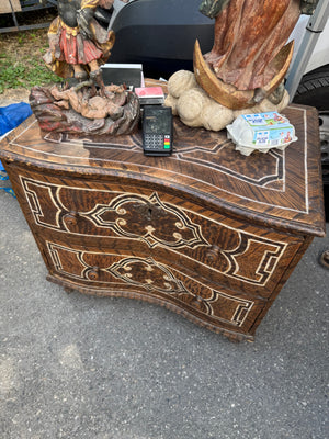 18th c German Painted Small Commode