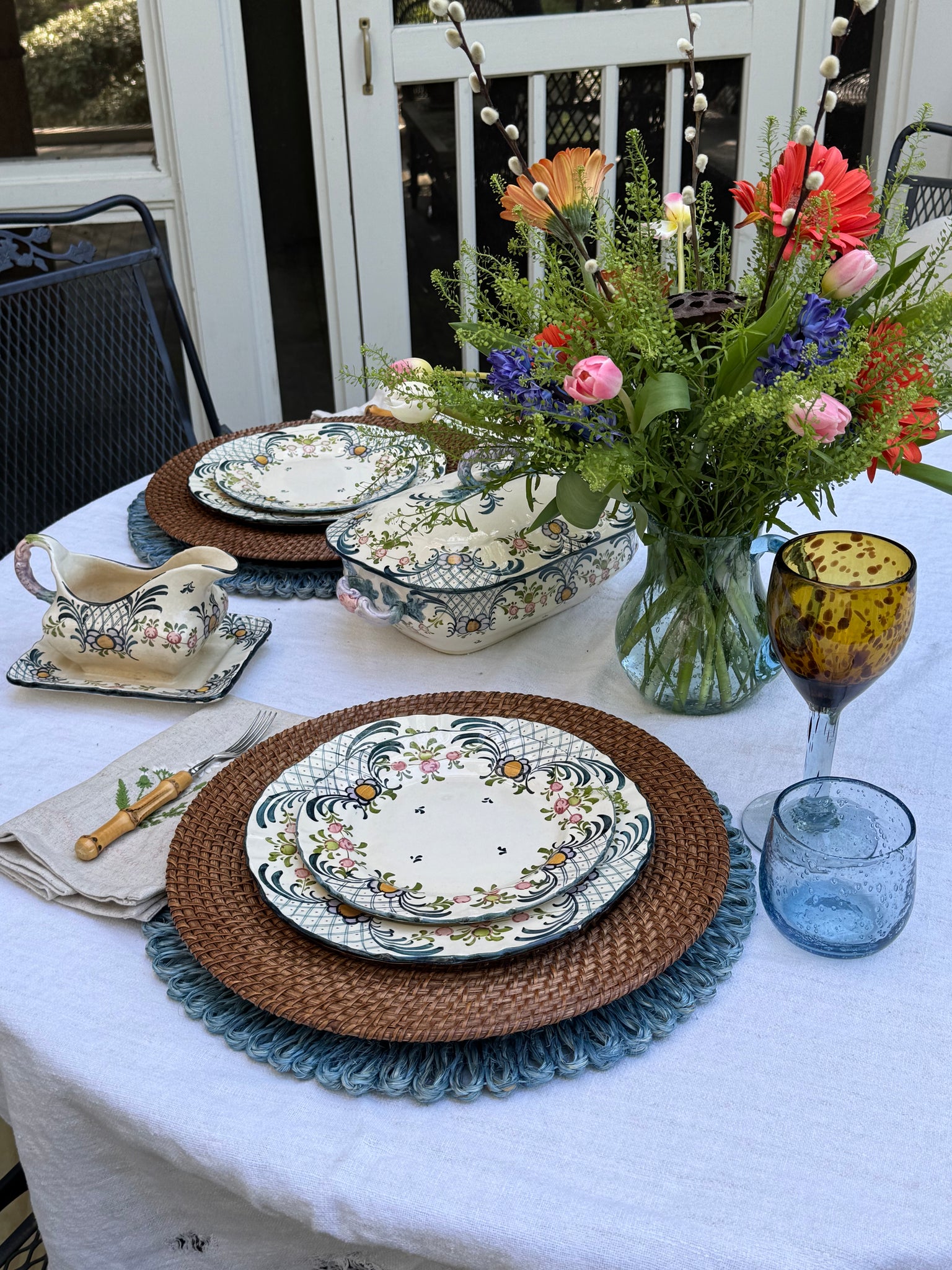 Floral Plate