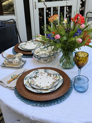Floral Plate