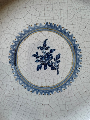 French 19th c Platter