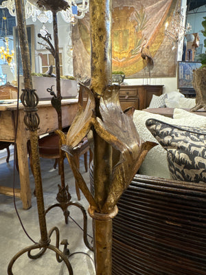 Spanish Gilt Floor Lamp