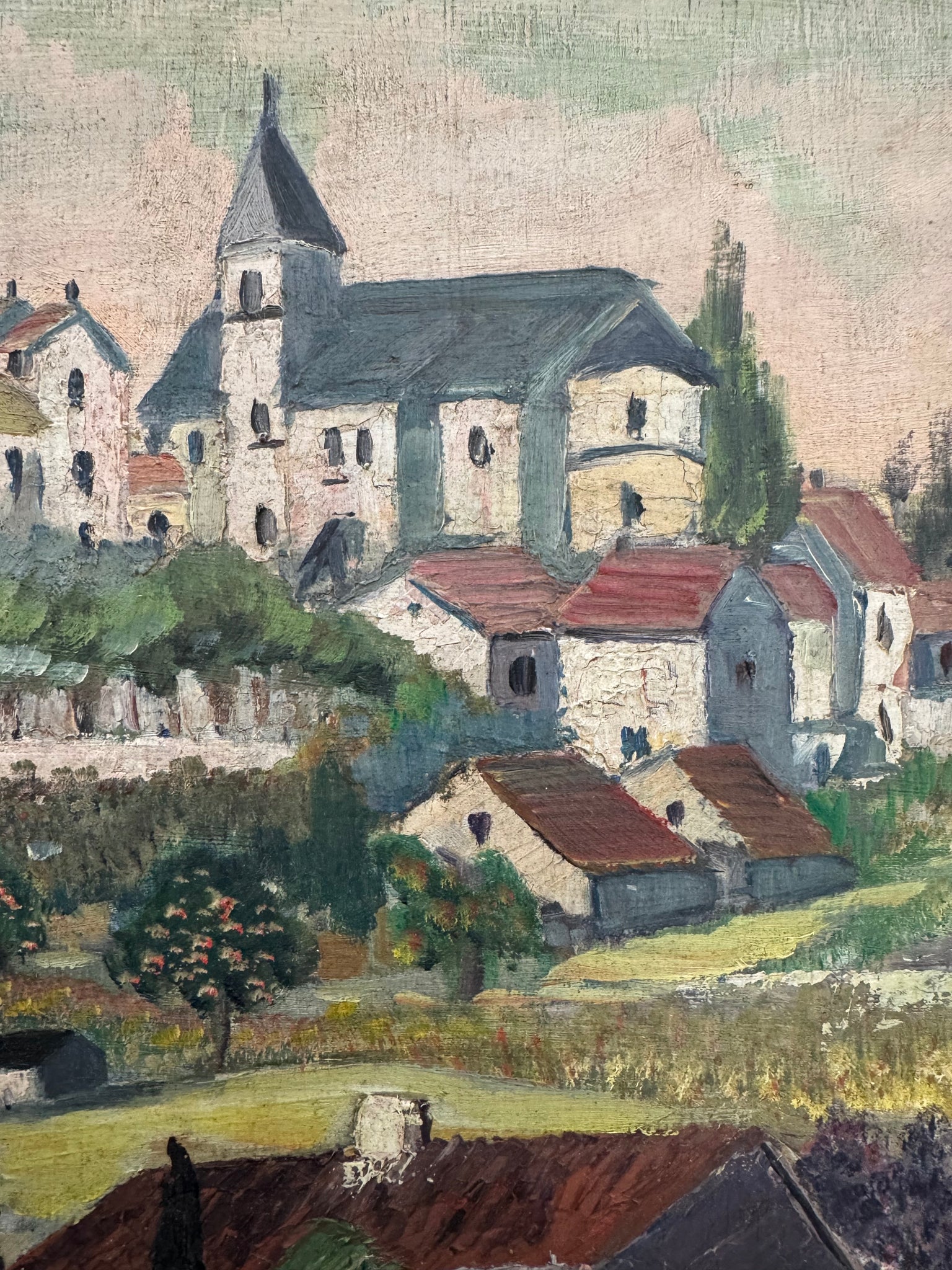 French Village Scene