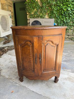 French 19th c Corner Cabinet