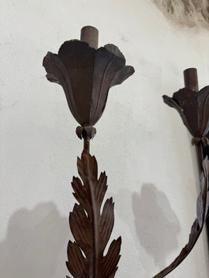 Pair of French 18th Sconces