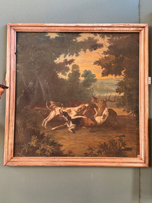 French Hunt Painting