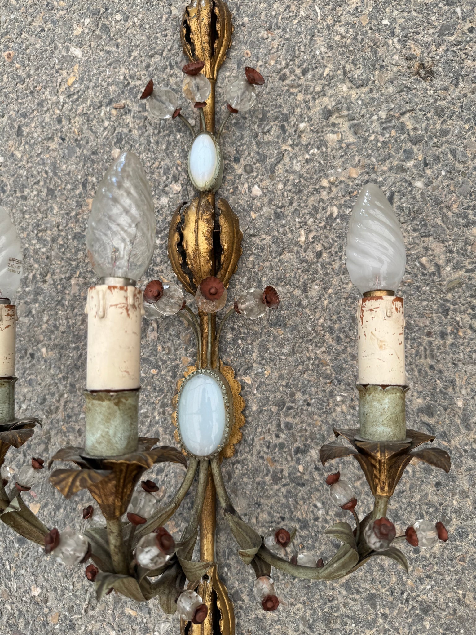 Italian Sconces (two pairs available)