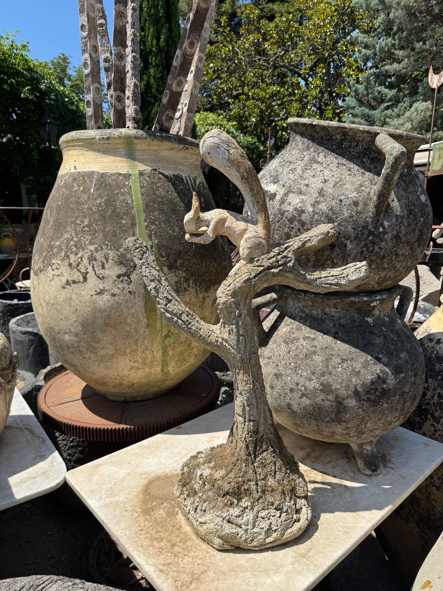 French Concrete Squirrel