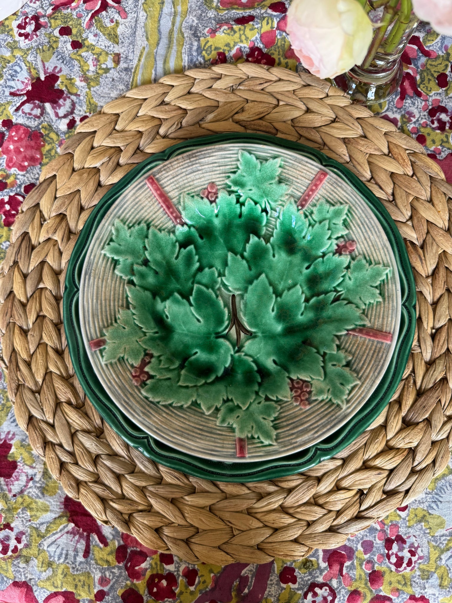 French Majolica Plate (11 avail)