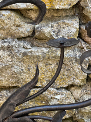 French Wrought Iron Candelabra